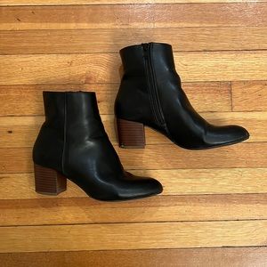 Loft Black Ankle Booties